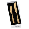 Albany Gold Cheese Knives 2 Piece Set