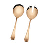 Chelsea Gold Salad Fork and Spoon 2 Piece Set