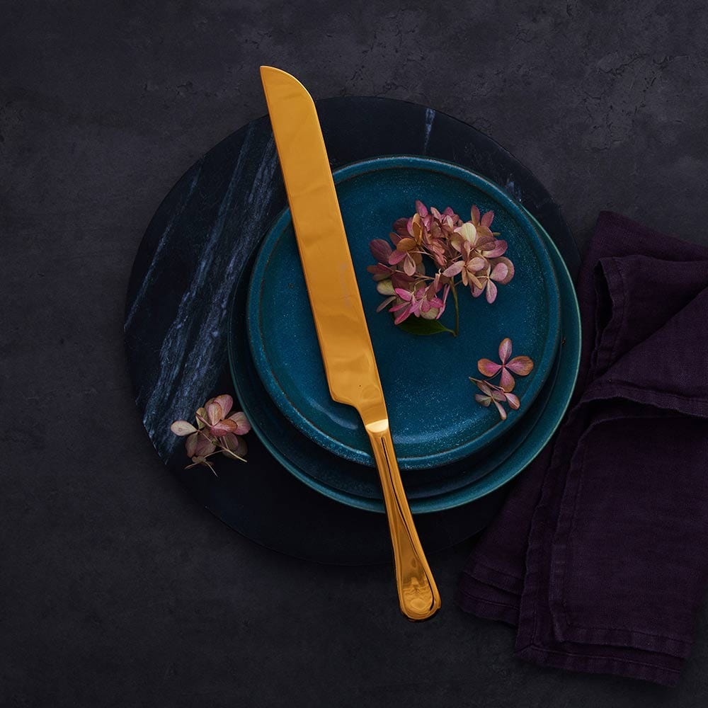 Chelsea Gold Cake Knife 1 Piece Stanley Rogers