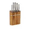 Domed Oval 6 Piece Knife Block