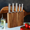 Slim Wedge 6 Piece Knife Block