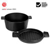 FRENCH OVEN GRILL DUO Onyx 24cm / 3.5L