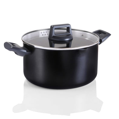 Statement Ceramic Non-Stick Recycled Aluminium Casserole 24cm