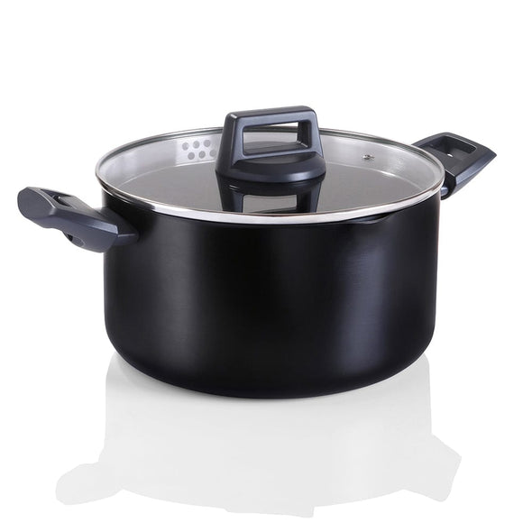 Statement Ceramic Non-Stick Recycled Aluminium Casserole 24cm