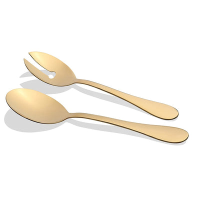 Albany Gold Salad Servers 2 Piece Set