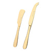 Albany Gold Cheese Knives 2 Piece Set