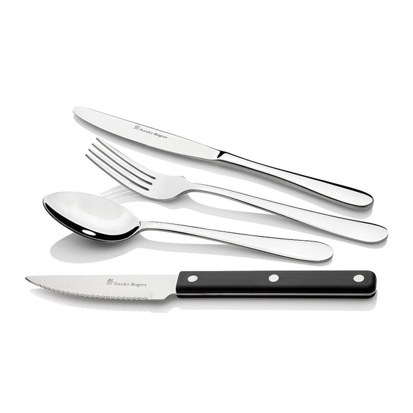 Albany 40 Piece Set with Steak Knives