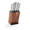 Black Acacia 6 Piece Knife Block