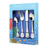 Children's Cutlery 4 Piece Set - Sea Animals