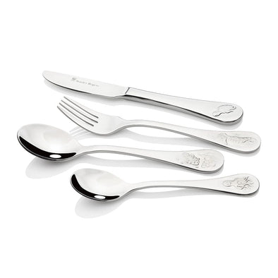 Children's Cutlery 4 Piece Set - Sea Animals