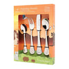 Children's Cutlery 4 Piece Set - Australian Animals