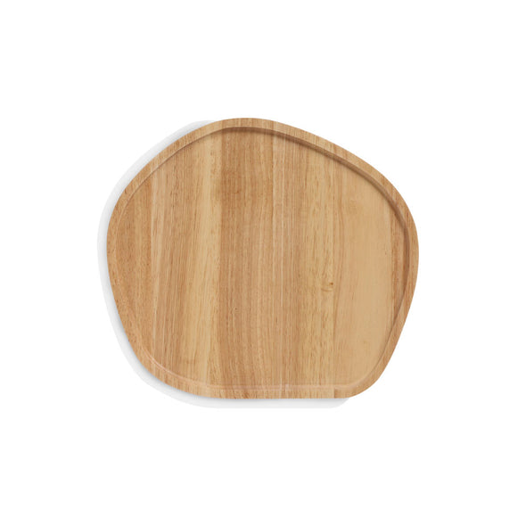 Wooden Serving Platter Round Medium