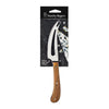 Pistol Grip Acacia Slotted Soft Cheese Knife