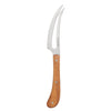 Pistol Grip Acacia Slotted Soft Cheese Knife
