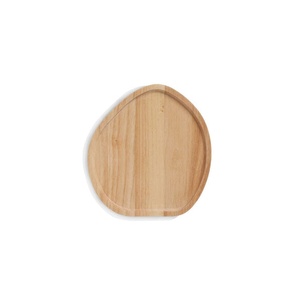 Wooden Serving Platter Round Small