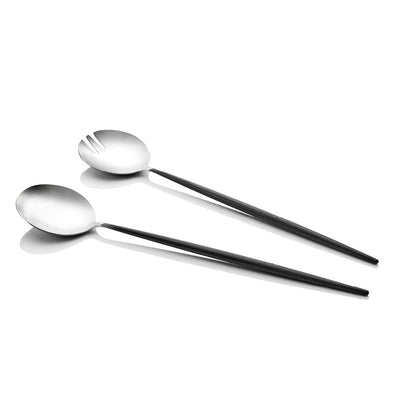 Piper Black Salad Servers 2 Piece Set