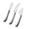 Pistol Grip Stainless Steel 3 Cheese Knife Piece Set