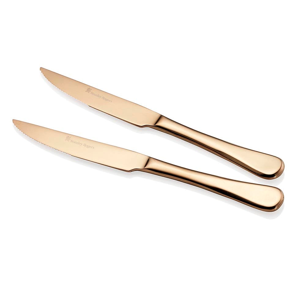 Chelsea Gold Steak Knives 4 Piece Set – Stanley Rogers