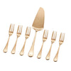 Chelsea Gold Cake Serving 7 Piece Set