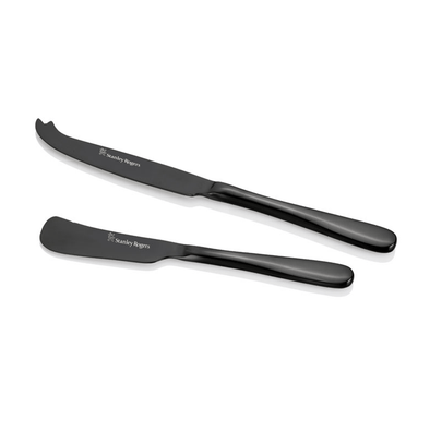 Albany Onyx Cheese Knives 2 Piece Set